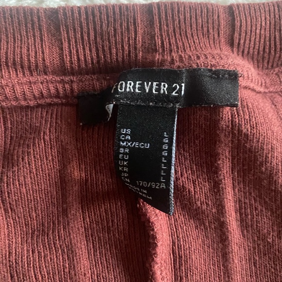Forever 21 Burgundy Ribbed Knit Sweater - Picture 3 of 3